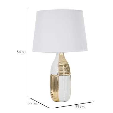 LAMPA STOŁOWA GLAM LINE 33X54 cm MIN 2